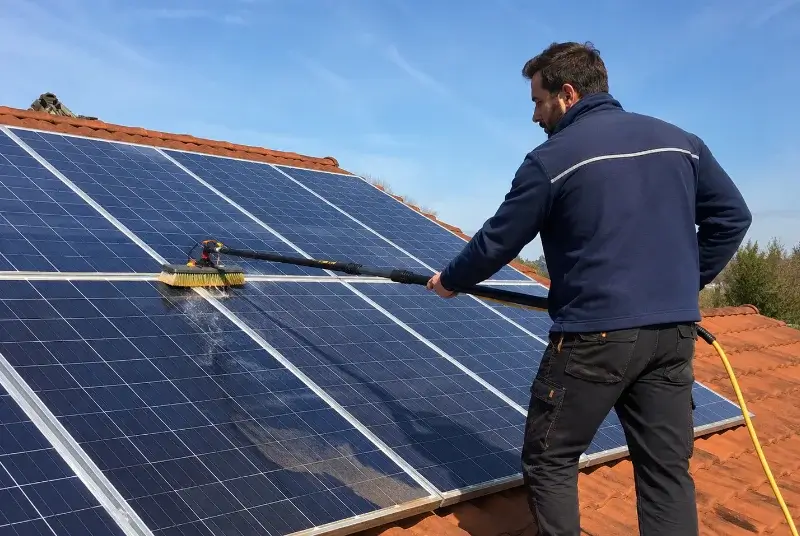 Nettoyage et entretien de panneaux solaires à Philondenx